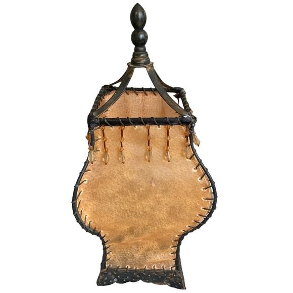 Other - Hyde Leather Western Table Top Candle Light Lantern